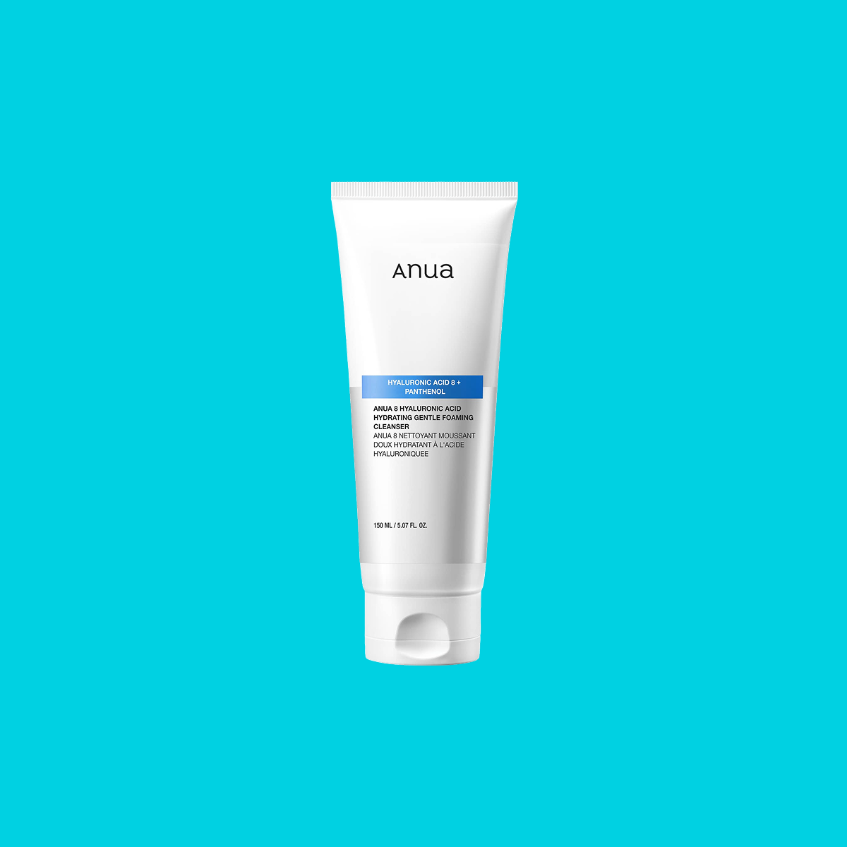 ANUA 8 Hyaluronic Acid Hydrating Gentle Foaming Cleanser