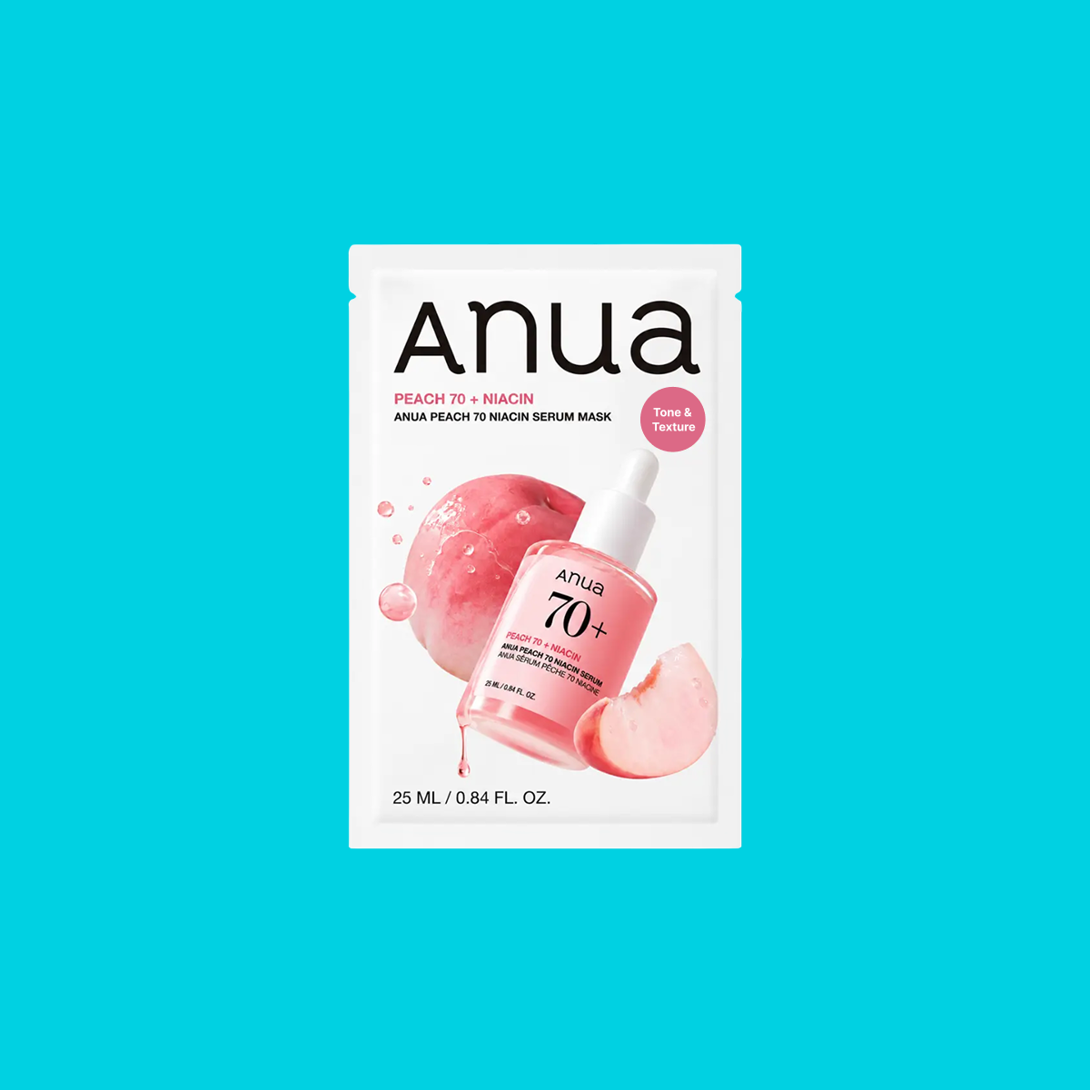 ANUA Peach 70% Niacin Serum Mask