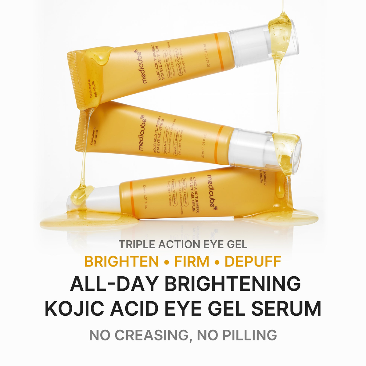 Medicube Kojic Acid Turmeric Vita Eye Gel Serum