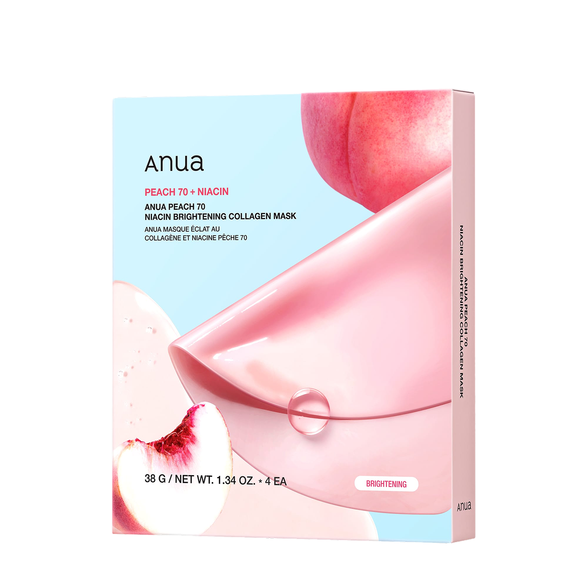 ANUA Peach 70 Niacin Brightening Collagen Mask