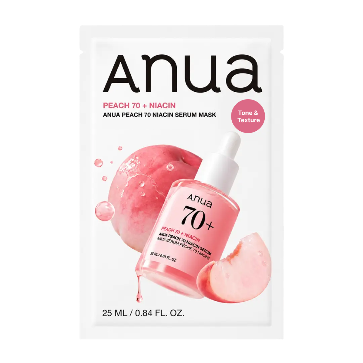 ANUA Peach 70% Niacin Serum Mask