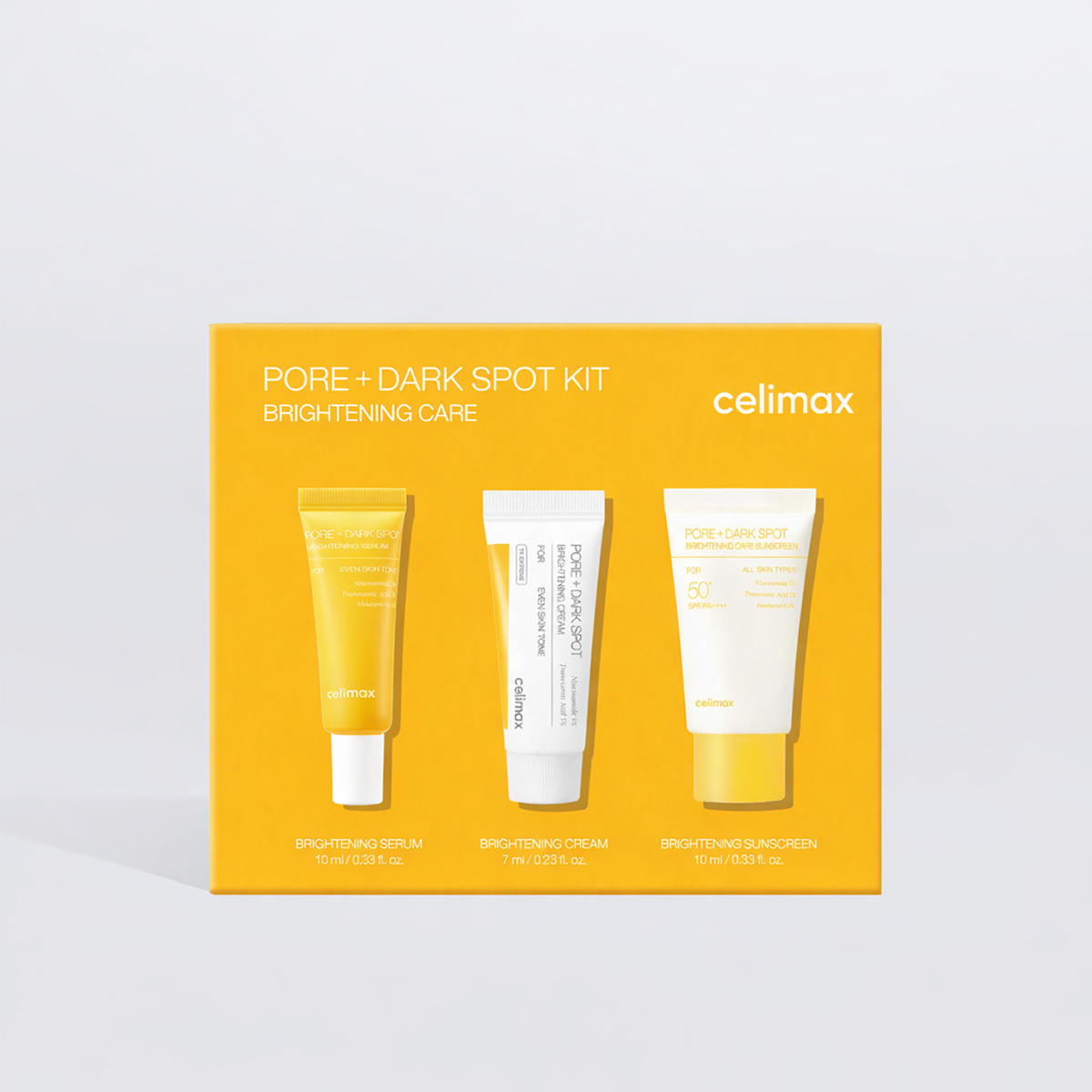 CELIMAX Pore+Dark Spot Brightening Kit